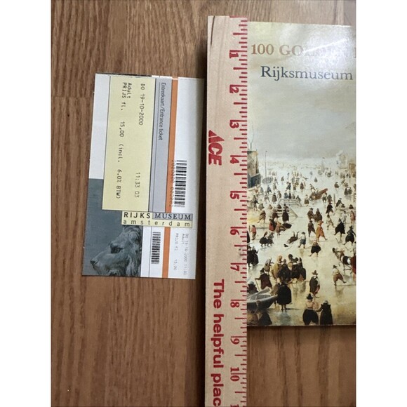 Rijksmuseum Amsterdam 100 Golden Memories Of Dutch Masters‎ Painters (1990) - Picture 9 of 9